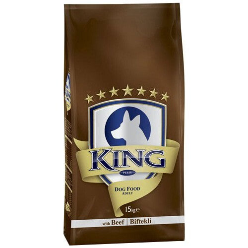 King Plus Beef Dog Biftekli Yetişkin Köpek Maması 15 KG | SRC: Barcode: 8698995010214